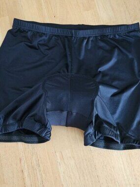 Baleaf Men's Padded Bicycle Shorts Compression 3-D Underlayer Black 3XL
